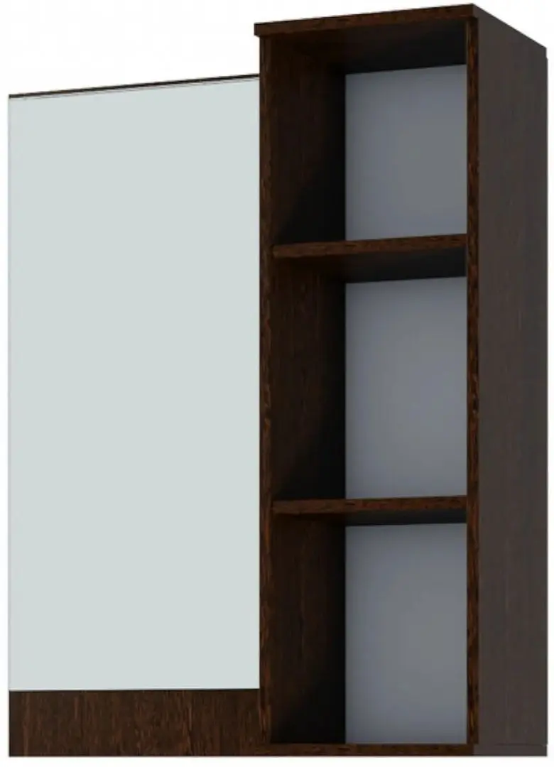 Raft cu oglinda ЭРА Nika ПЗ800 (Wenge/Loredo Pine) - 4