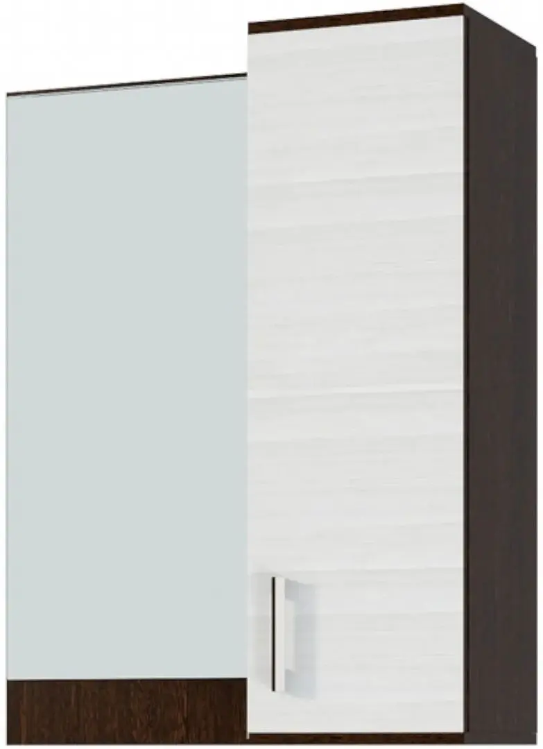 Raft cu oglinda ЭРА Nika ПЗ800 (Wenge/Loredo Pine)