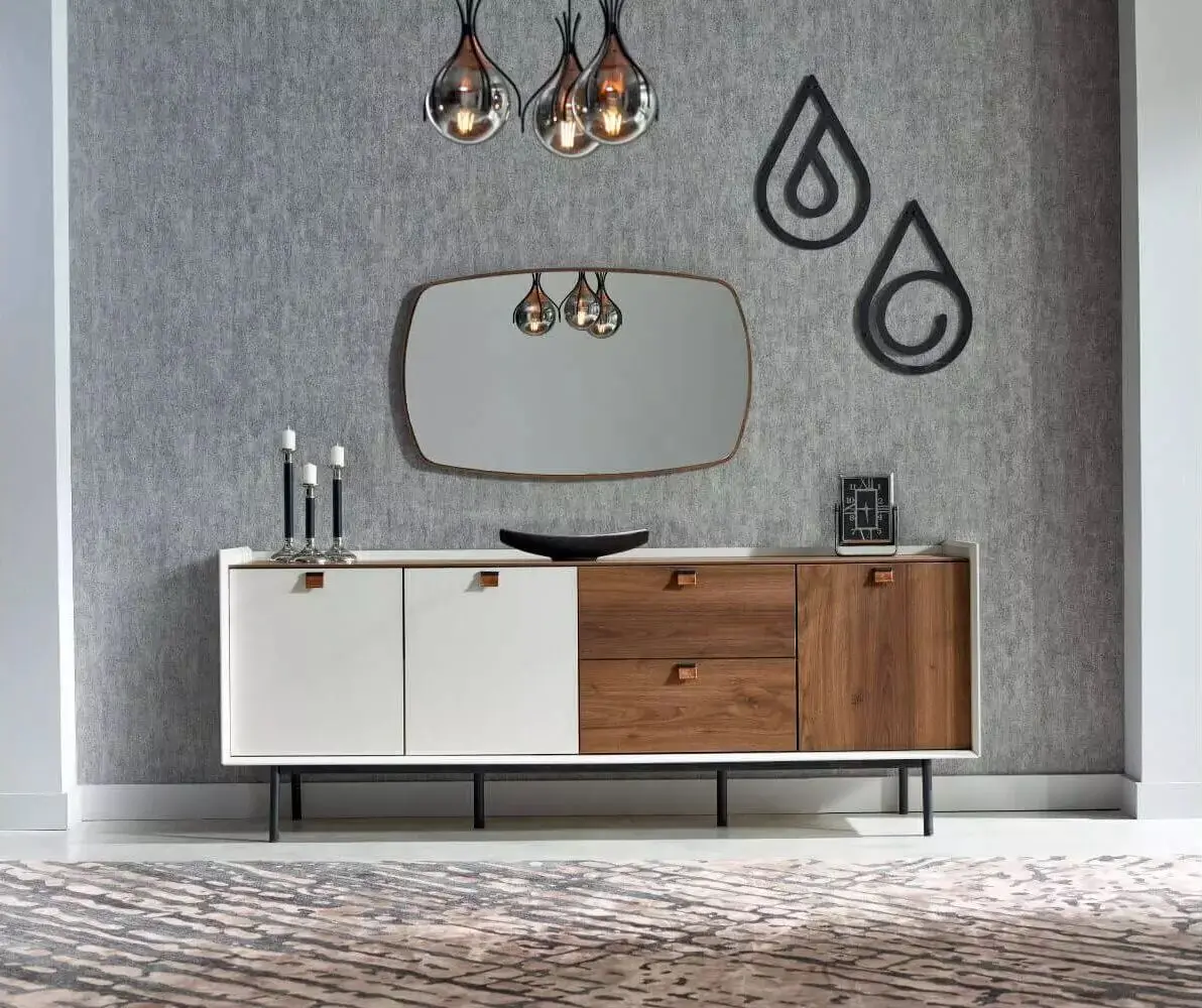 Зеркало Fabrik Home Doren 1000 (Орех Каменный)