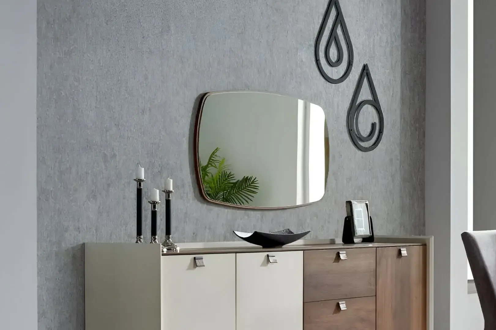 Зеркало Fabrik Home Doren 1000 (Орех Каменный)