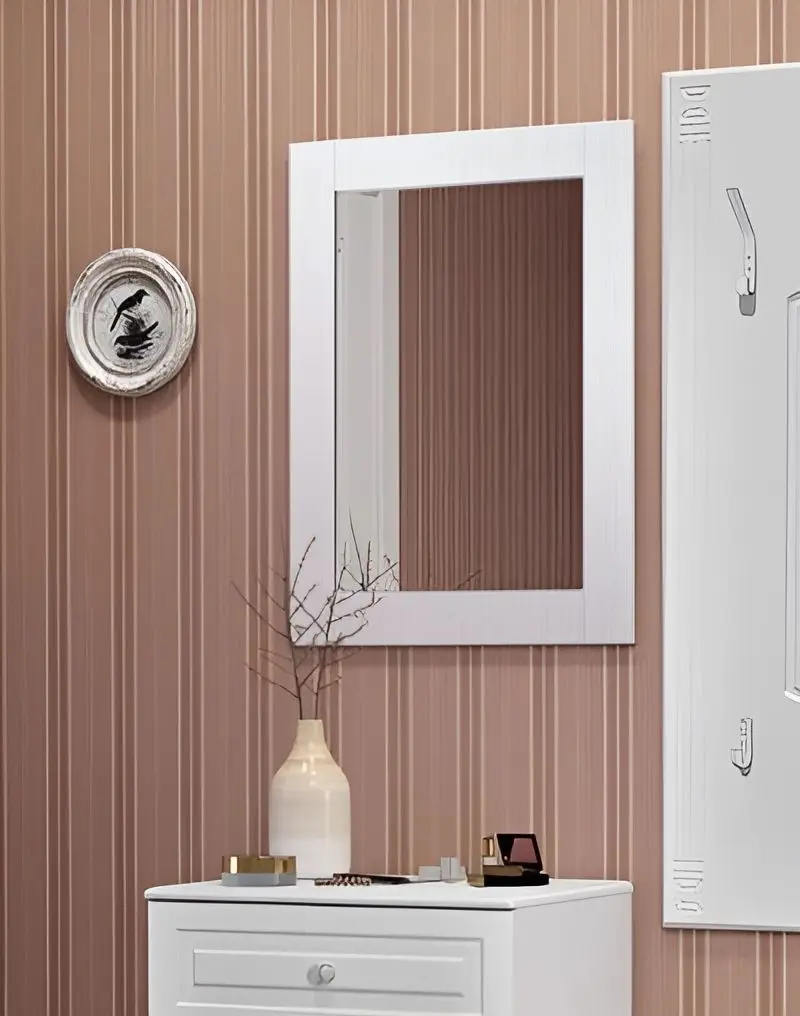 Зеркало Fabrik Home Mezzo 700 (Ясень Белый)