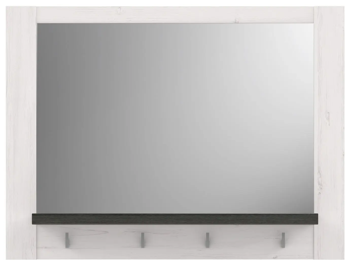 Oglinda Fortuna Aladin 100.4x75x20.4 (White Pine/Touchwood) - 3