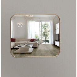 Зеркало H&S 51038 45x35 (Gold) Thumb