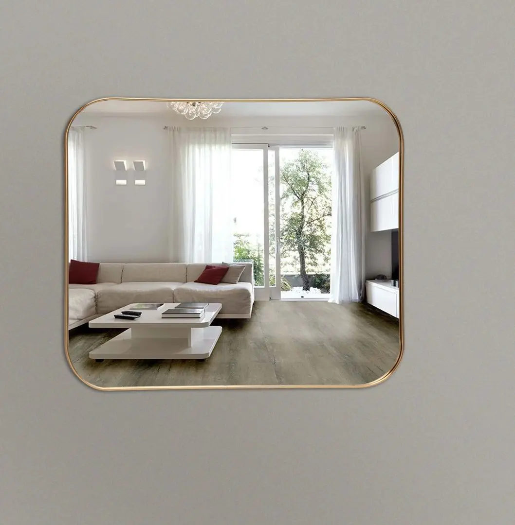 Зеркало H&S 51038 45x35 (Gold)