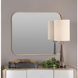 Зеркало H&S 51038 45x35 (Gold)