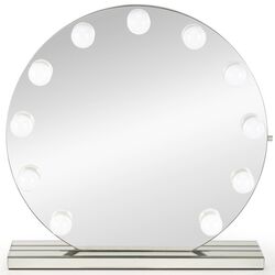 Oglinda de masa cu iluminare Halmar Torano (Silver) Thumb