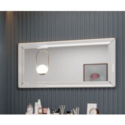 Зеркало Helvetia Arno №04 (White Gloss/Silver) Thumb