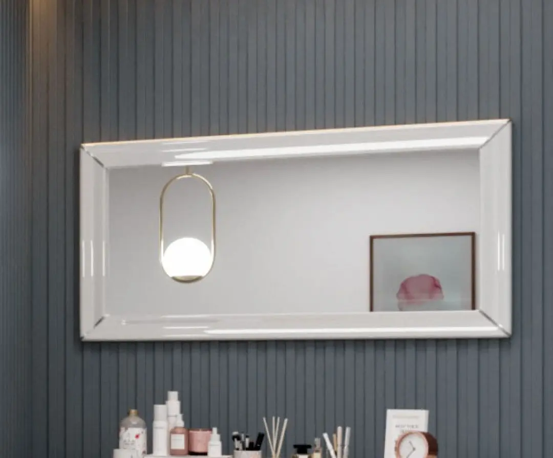 Зеркало Helvetia Arno №04 (White Gloss/Silver)