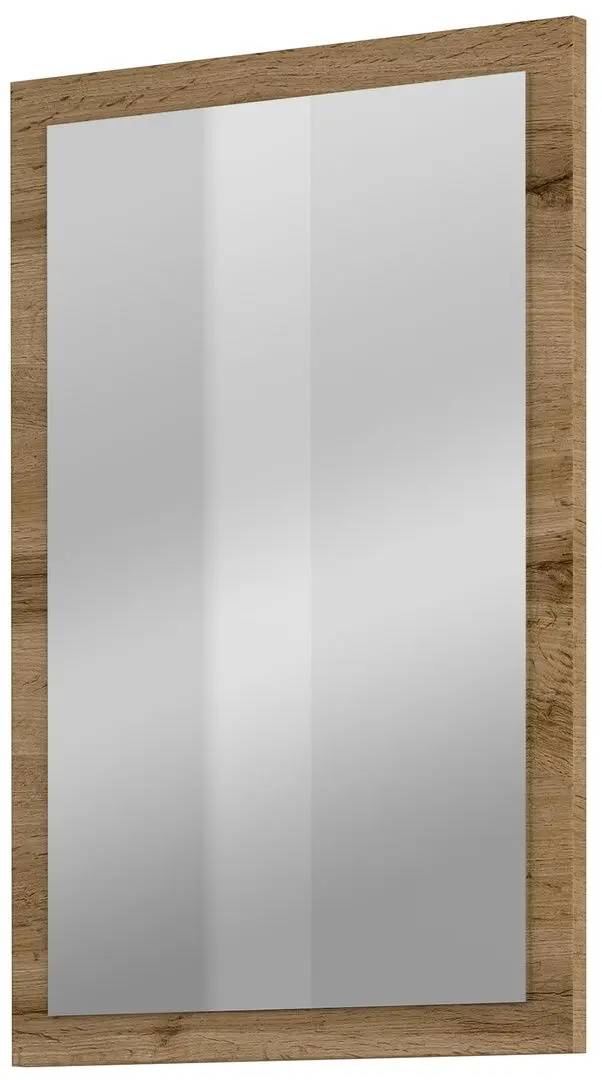 Oglinda Helvetia Cross 40 cm (Wotan Oak/Black)