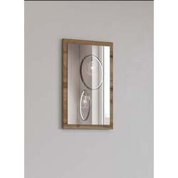 Oglinda Helvetia Cross 40 cm (Wotan Oak/Black) Thumb