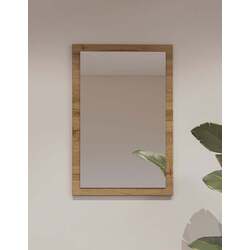 Oglinda Helvetia Cross 40 cm (Wotan Oak/Black)