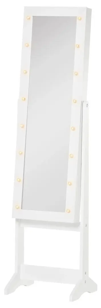 Шкаф-зеркало для украшений Homcom 831-220 (White)