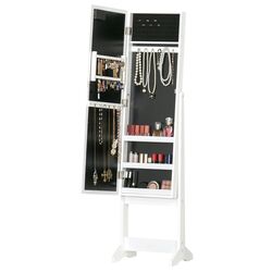 Шкаф-зеркало для украшений Homcom 831-220 (White) Thumb