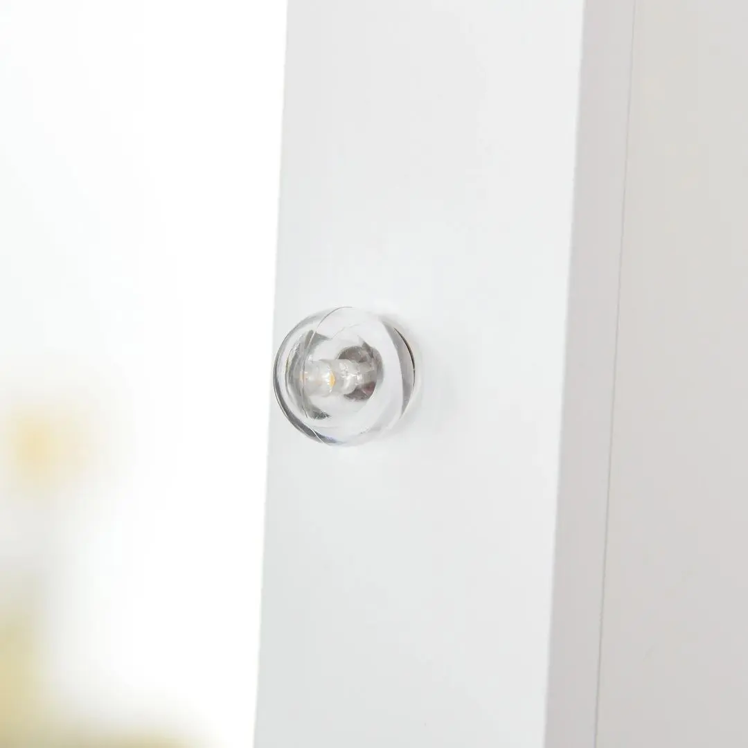 Шкаф-зеркало для украшений Homcom 831-220 (White)