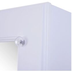 Dulap-oglinda pentru bijuterii Homcom 831-221 40x37x146 cm (White) Thumb