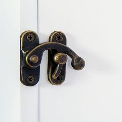 Шкаф-зеркало для украшений Homcom 833-102WT 37x9x112 cm (White) Thumb