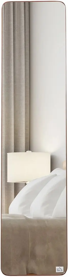 Зеркало Homcom 831-390 43x37x156 cm (Light Walnut)