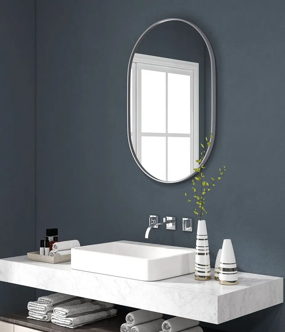 Oglinda Homcom 834-687V80SR 60x90 (Silver)