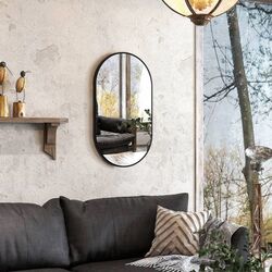 Oglinda Homcom 834-687V81BK 40x70 (Black) Thumb