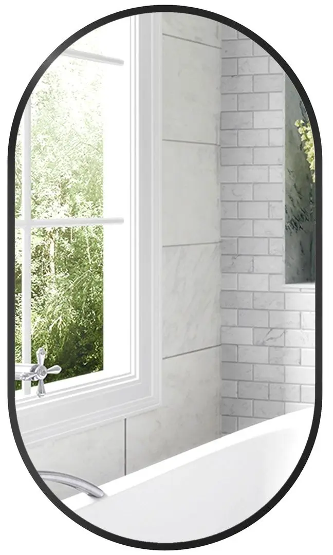 Oglinda Homcom 834-687V81BK 40x70 (Black)