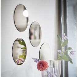 Декоративное зеркало Ikea Fargek 20cm (Серый) Thumb