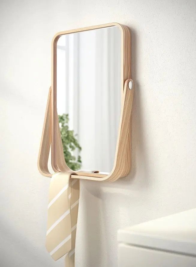 Oglinda de masa Ikea Ikornnes 27x40 (Frasin)