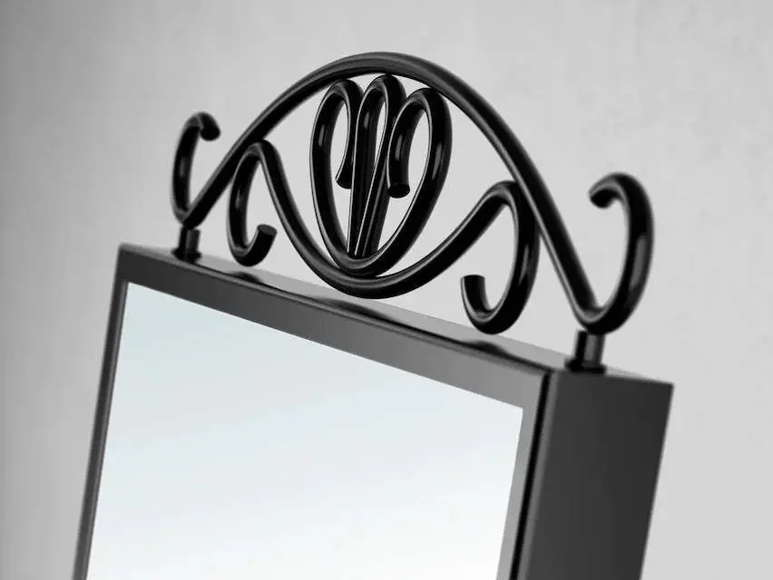 Oglinda de masa Ikea Karmsund 27x43 (Negru)