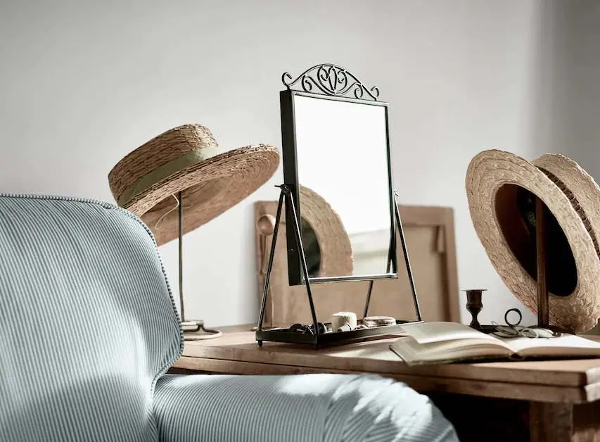 Oglinda de masa Ikea Karmsund 27x43 (Negru)