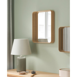 Зеркало Ikea Dvargsyren 28x37cm (Дубовый шпон)