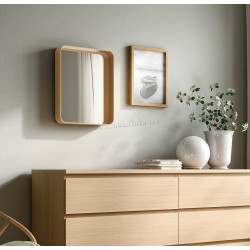 Зеркало Ikea Dvargsyren 40x50cm (Дубовый шпон)