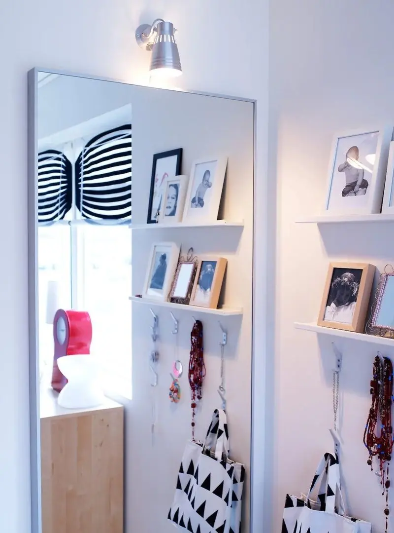 Oglinda Ikea Hovet 78x196 (Aluminiu)