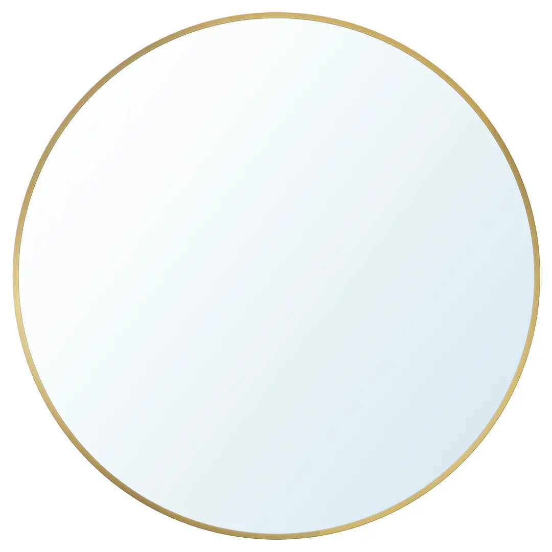 Зеркало Ikea Lindbyn 50cm (Золотистый)