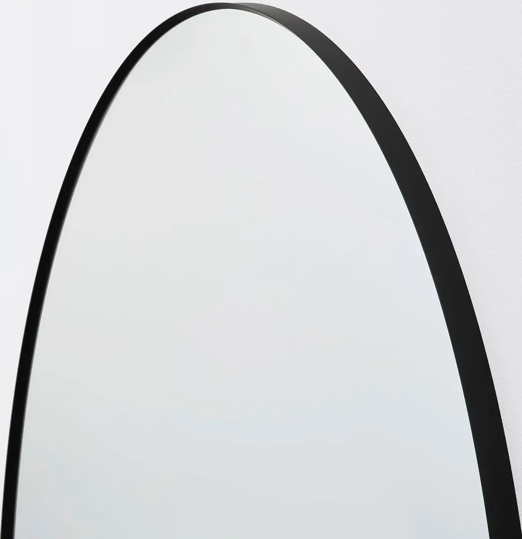 Зеркало Ikea Lindbyn 50см (Черный)