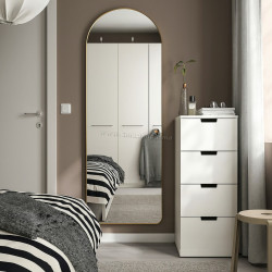 Зеркало Ikea Lindbyn 60x170cm (Золотистый)