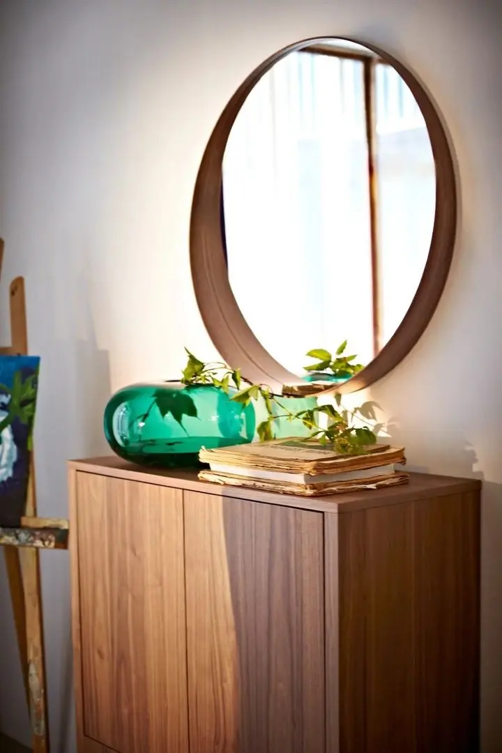 Oglinda Ikea Stockholm 80cm (Furnir Nuc)