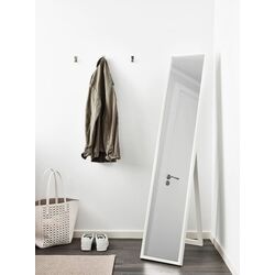 Oglinda cu suport Ikea Flaknan 30x150 (Alb) Thumb