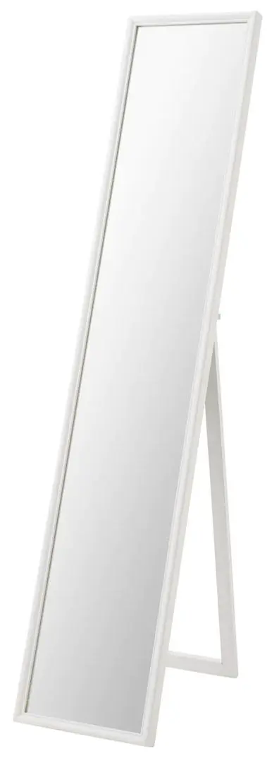 Oglinda cu suport Ikea Flaknan 30x150 (Alb)