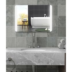 Oglinda Kleankin 834-661V90SR 70x50 (Silver)