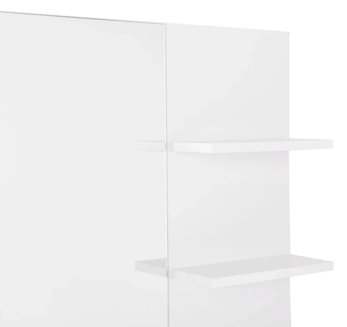 Зеркало с полкой Kleankin 834-207 (White)