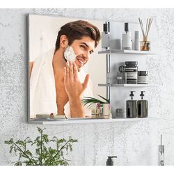 Зеркало с полкой Kleankin 834-652V00WT (White) Thumb