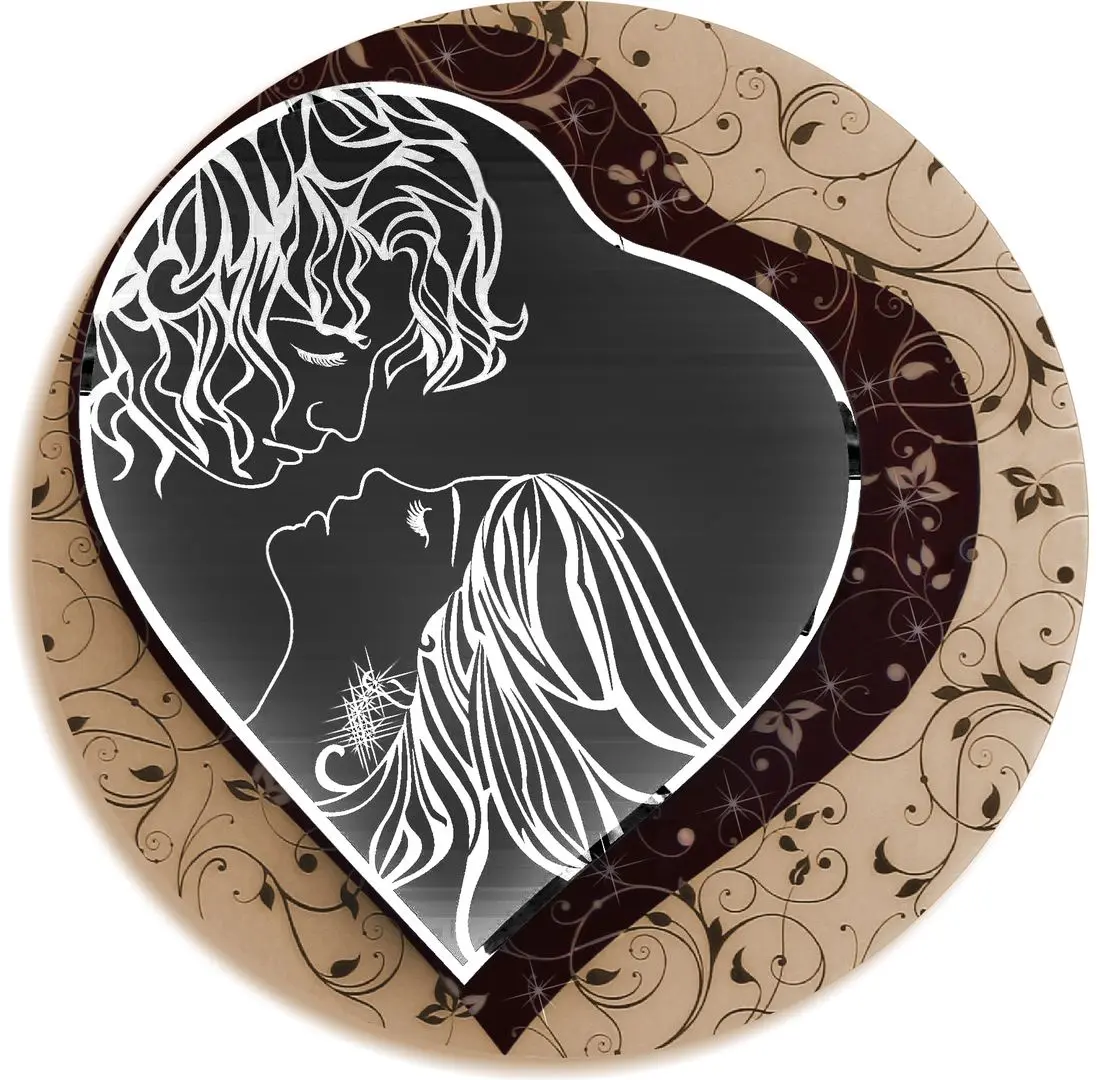 Panou oglindă КМК 054-03 Magiya (Black)