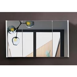 Dulap cu oglinda Martat Venna 100cm (White)