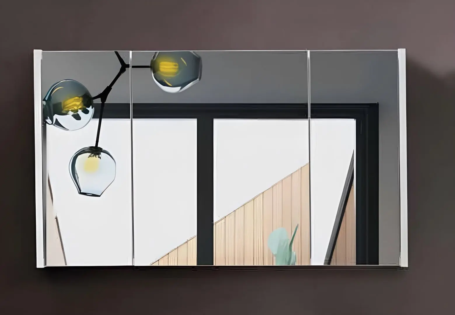 Dulap cu oglinda Martat Venna 100cm (White)