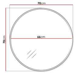 Зеркало Mirjan24 Henaki/Feniks 70 (Black) Thumb