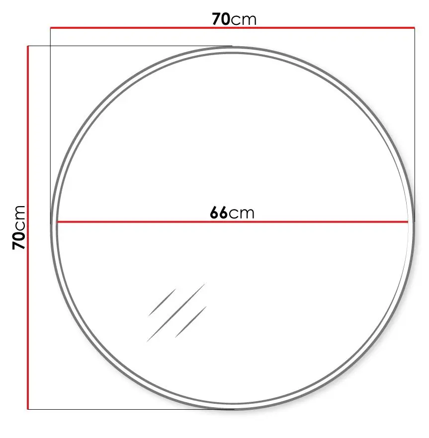 Зеркало Mirjan24 Henaki/Feniks 70 (Black) - 4
