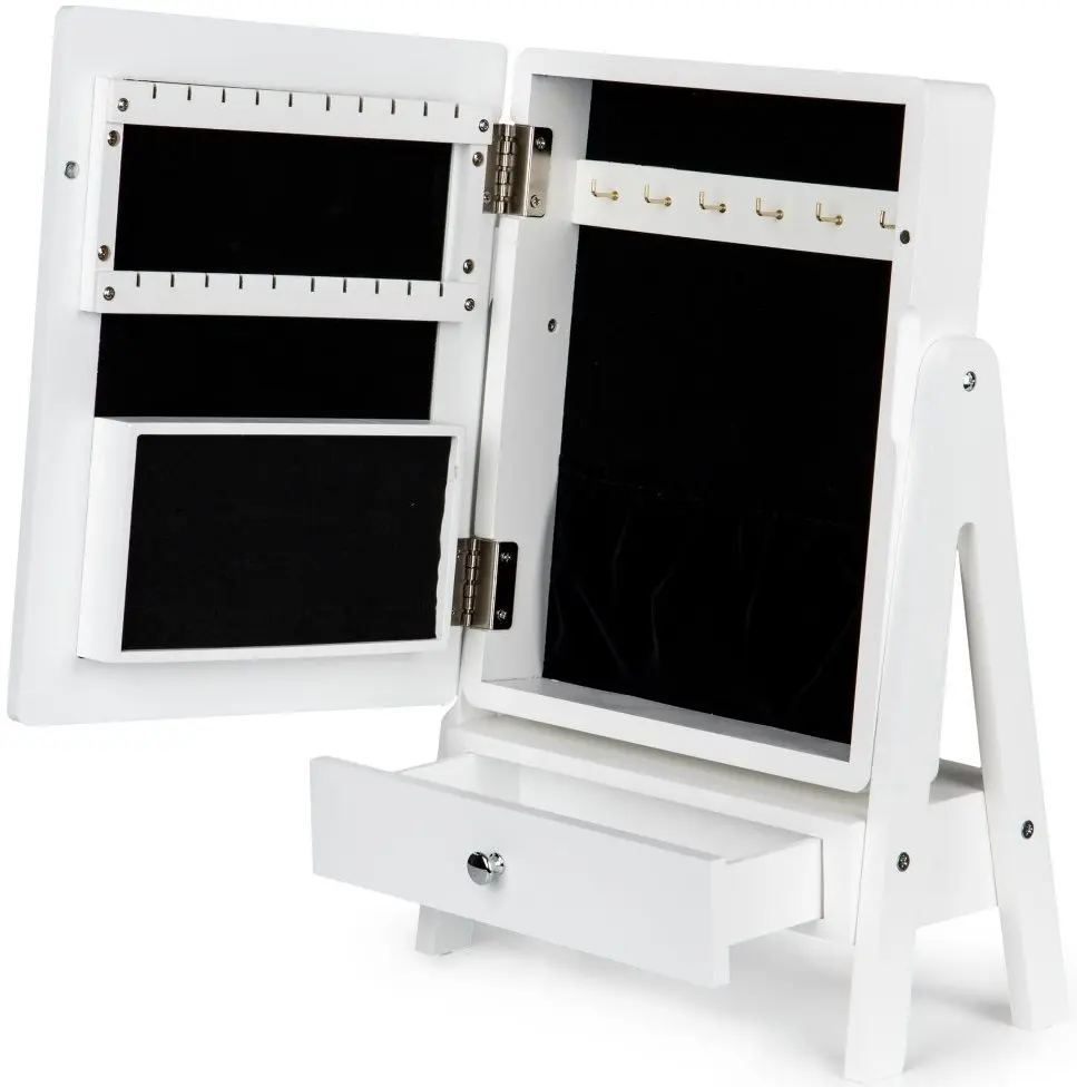 Dulap-oglinda pentru bijuterii Modern Home FH-JC190012 (White) - 2