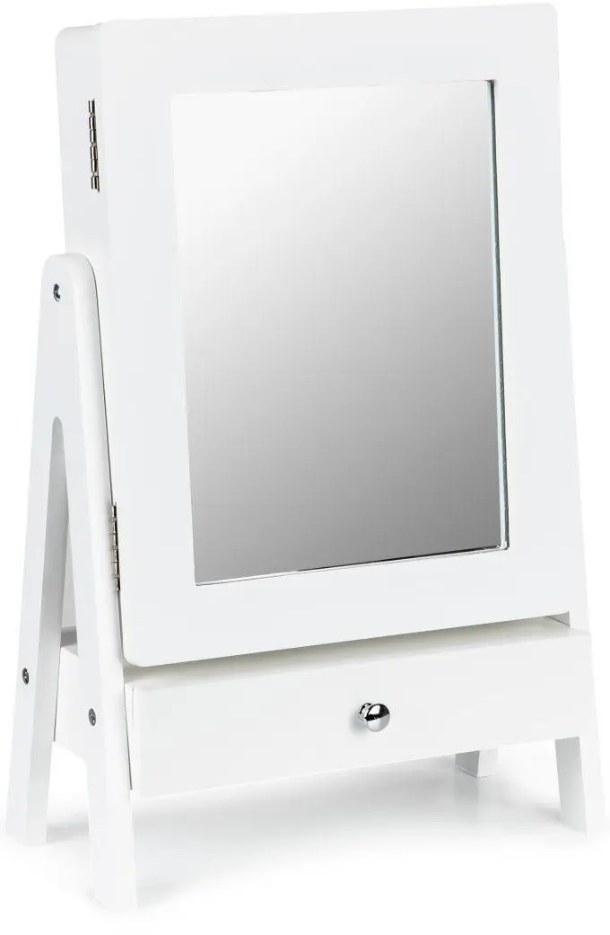 Dulap-oglinda pentru bijuterii Modern Home FH-JC190012 (White) - 3