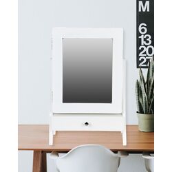 Dulap-oglinda pentru bijuterii Modern Home FH-JC190012 (White)