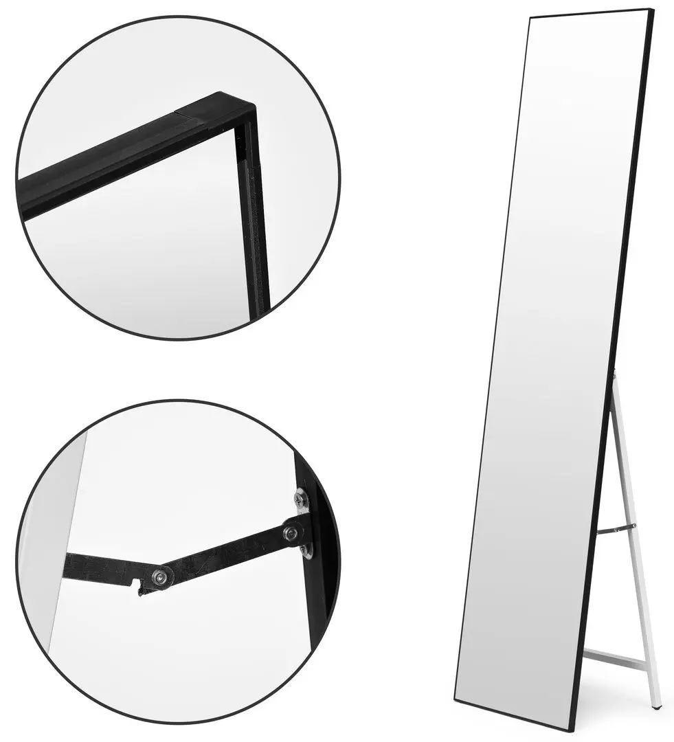 Зеркало Modern Home GH-MT08 40x159 cm (Black)