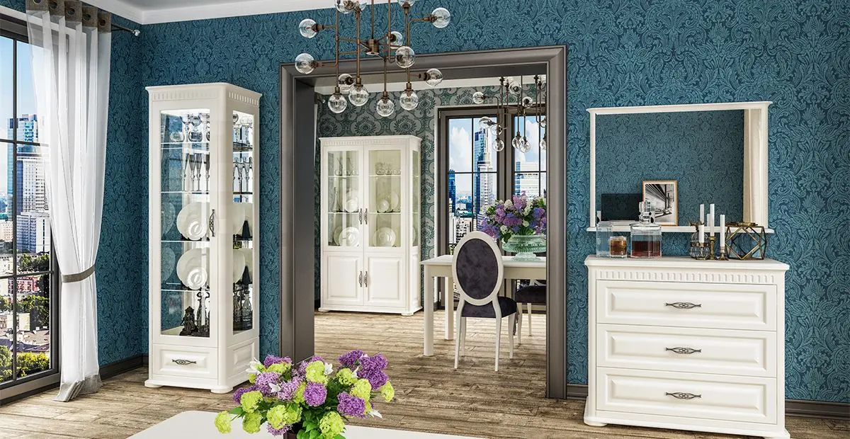 Oglinda Неман Marsel МН-126-08(1) (Painted Wood/Cream) - 3